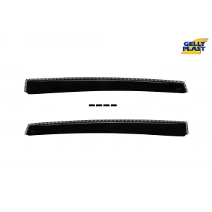 Set von vorderen und hinteren Windabweiser geeignet für Honda CR-V 2012-2018 mit 5 Türen, Set von 4 Stück, schwarz-image-6333336