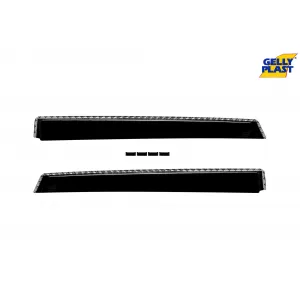 Set of front and rear wind deflectors suitable for Range Rover Evoque 2011-2018, set of 4 pieces, black-image-6333374