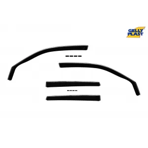 image-74-Set of front and rear wind deflectors suitable for Suzuki Vitara LY after 2014 with 5 doors, set of 4 pieces, black
