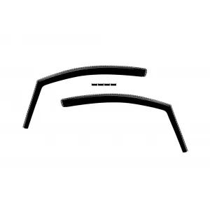 image-75-Front wind deflectors Gelly Plast suitable for Ford Transit Courier after 2014 with 2, 4 doors, 2 pieces, black