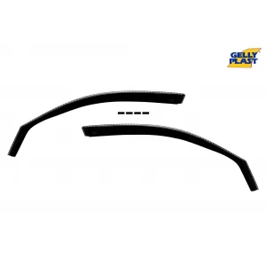 Set von Front- und Heckwindabweiser geeignet für Skoda Kodiaq nach 2016, Set von 4 Stück, schwarz-image-6333619