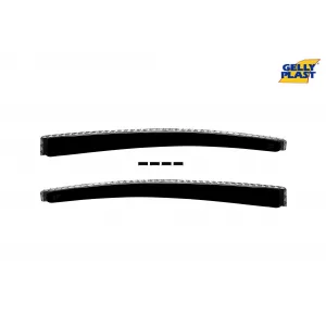 Set von Front- und Heckwindabweiser geeignet für BMW 3er Reihe E90 Limousine 2005-2012 mit 4 Türen, Set von 4 Stück, schwarz-image-6333699