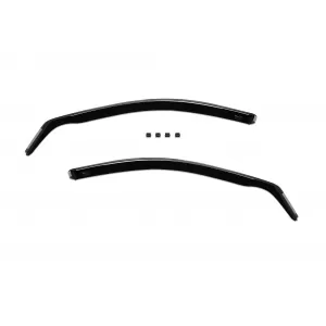 Set de deflectoare de vânt frontale și posterioare potrivite pentru Chevrolet Lacetti estate 2004-2010, cu 5 uși, fumuriu închis, 4 bucăți-image-6334872