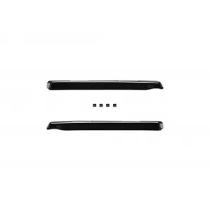 Set de deflectoare de vânt frontale și posterioare potrivite pentru Chevrolet Lacetti estate 2004-2010, cu 5 uși, fumuriu închis, 4 bucăți-image-6334873