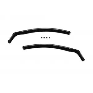 Set de deflectoare de vânt frontale și posterioare potrivite pentru Chevrolet Cruze sedan 2009-2016, cu 4 uși, fumuriu închis, 4 bucăți-image-6334880
