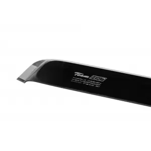 Set of front and rear wind deflectors suitable for Citroen C3 2009-2017, with 5 doors, dark smoked, 4 pieces-image-6335021