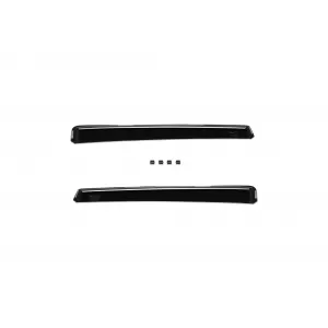 Set of front and rear wind deflectors suitable for Ford Focus estate 2004-2011, with 5 doors, dark smoked, 4 pieces-image-6335129