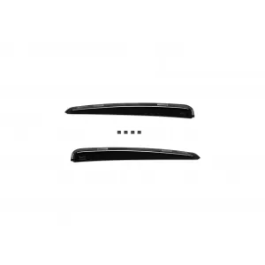 Set Front- und Heckwindabweiser Heko geeignet für Ford Focus Limousine, Kombi 1998-2005, mit 5 Türen, dunkel getönt, 4 Stück-image-6335141