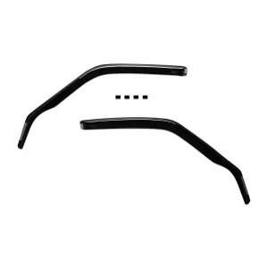 Set of front and rear wind deflectors suitable for Ford Galaxy 2006-2015, with 5 doors, dark smoked, 4 pieces-image-6335162