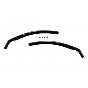 Set von Front- und Heckwindabweiser geeignet für Honda Accord Limousine 2003-2008, mit 4 Türen, dunkel getönt, 4 Stück-image-6335294