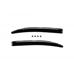 Set von Front- und Heckwindabweiser geeignet für Honda Accord Limousine 2003-2008, mit 4 Türen, dunkel getönt, 4 Stück-image-6335295