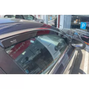 Set von Front- und Heckwindabweiser geeignet für Honda Accord Limousine 2003-2008, mit 4 Türen, dunkel getönt, 4 Stück-image-6335298