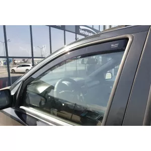 Set von Front- und Heckwindabweiser geeignet für Kia Sorento 2002-2009, dunkel getönt, 4 Stück-image-6335444