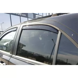 Set von Front- und Heckwindabweiser geeignet für Kia Sorento 2002-2009, dunkel getönt, 4 Stück-image-6335446