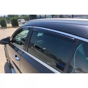 Set von Front- und Heckwindabweiser geeignet für Kia Sportage 2016-2021, mit 5 Türen, dunkel getönt, 4 Stück-image-6335479
