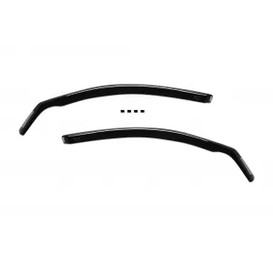 Set von Front- und Heckwindabweiser geeignet für Mazda 3 Hatchback 2003-2009, mit 5 Türen, dunkel getönt, 4 Stück-image-6335518