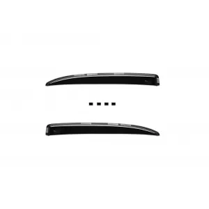 Set von Front- und Heckwindabweiser geeignet für Mercedes E-Klasse W210 Limousine 1995-2002, mit 4 Türen, dunkel getönt, 4 Stück-image-6335548
