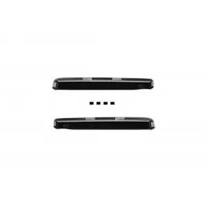 Set von Front- und Heckwindabweiser geeignet für Mercedes C-Klasse W203 Kombi 2000-2007, mit 5 Türen, dunkel getönt, 4 Stück-image-6335579