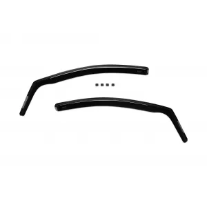 Set von Front- und Heckwindabweiser geeignet für Mercedes B-Klasse W245 2005-2011, mit 5 Türen, dunkel getönt, 4 Stück-image-6335588