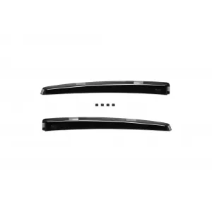 Set von Front- und Heckwindabweiser geeignet für Mercedes B-Klasse W245 2005-2011, mit 5 Türen, dunkel getönt, 4 Stück-image-6335589