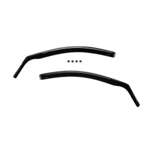 Set von Front- und Heckwindabweiser geeignet für Mercedes GL X164 2007-2013, dunkel getönt, 4 Stück-image-6335606