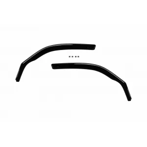 Set von Front- und Heckwindabweiser geeignet für Mercedes GLK X204 2008-2015, dunkel getönt, 4 Stück-image-6335623