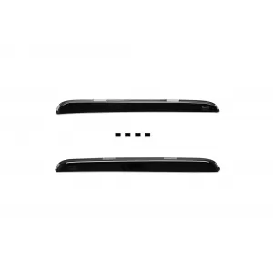 Set von Front- und Heckwindabweiser geeignet für Mercedes G Klasse W463 1990-2018, mit 5 Türen, dunkel getönt, 4 Stück-image-6335637