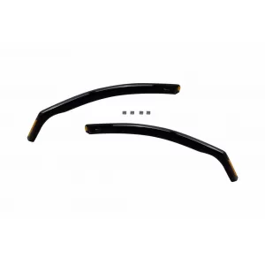 Set von Front- und Heckwindabweiser geeignet für Mercedes C-Klasse W205 Kombi 2014-2020, mit 5 Türen, dunkel getönt, 4 Stück-image-6335672