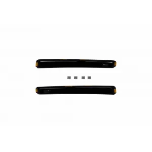 Set von Front- und Heckwindabweiser geeignet für Mercedes C-Klasse W205 Kombi 2014-2020, mit 5 Türen, dunkel getönt, 4 Stück-image-6335673