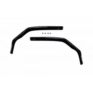 Set von Front- und Heckwindabweiser geeignet für Mitsubishi Grandis 2004-2011, mit 5 Türen, dunkel getönt, 4 Stück-image-6335708