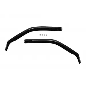 Set von Front- und Heckwindabweiser geeignet für Opel Frontera B 1999-2004, mit 5 Türen, dunkel getönt, 4 Stück-image-6335821