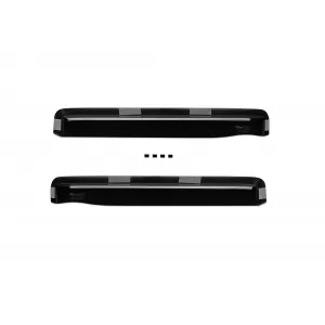 Set von Front- und Heckwindabweiser geeignet für Opel Frontera B 1999-2004, mit 5 Türen, dunkel getönt, 4 Stück-image-6335822