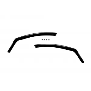 Set von Front- und Heckwindabweiser geeignet für Peugeot 308 Kombi 2008-2013, mit 5 Türen, dunkel getönt, 4 Stück-image-6335914