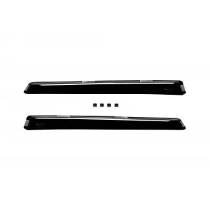 Set von Front- und Heckwindabweiser geeignet für Peugeot 308 Kombi 2008-2013, mit 5 Türen, dunkel getönt, 4 Stück-image-6335915