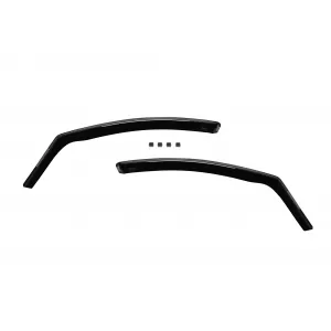 Set von Front- und Heckwindabweiser geeignet für Peugeot 407 Kombi 2004-2010, mit 5 Türen, dunkel getönt, 4 Stück-image-6335921
