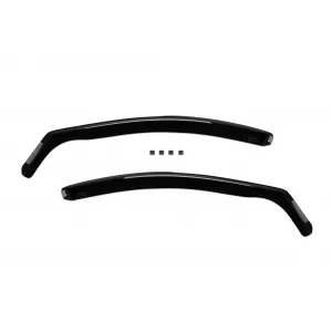 Set von Front- und Heckwindabweiser geeignet für Renault Megane Kombi 2009-2016, mit 5 Türen, dunkel getönt, 4 Stück-image-6336009