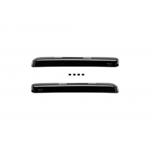 Set von Front- und Heckwindabweiser geeignet für Land Rover Freelander 1998-2006, mit 5 Türen, dunkel getönt, 4 Stück-image-6336033