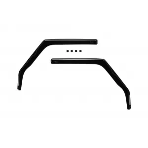 Set of front and rear wind deflectors suitable for Land Rover Discovery 1999-2004, dark smoked, 4 pieces-image-6336037