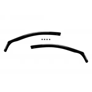 Set von Front- und Heckwindabweiser geeignet für Skoda Superb Kombi nach 2015, mit 5 Türen, dunkel getönt, 4 Stück-image-6336136