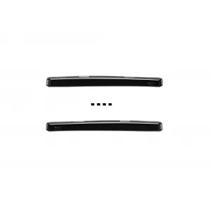Set of front and rear wind deflectors suitable for Toyota Rav4 2005-2012, with 5 doors, dark smoked, 4 pieces-image-6336253