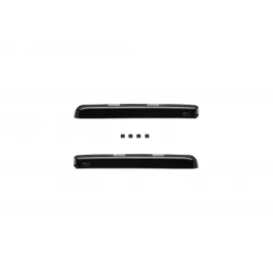 Set of front and rear wind deflectors suitable for VW Golf III, Vento hatchback, estate 1992-1998, with 5 doors, dark smoked, 4 pieces-image-6336439