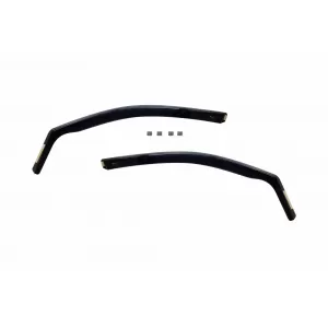 Set of front and rear wind deflectors suitable for VW Touareg 2010-2018, with 5 doors, dark smoked, 4 pieces-image-6336488