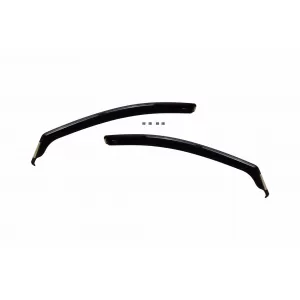 Set of front and rear wind deflectors suitable for Volvo XC60 2008-2017, dark smoked, 4 pieces-image-6336524