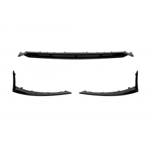 Front A design bumper suitable for Mercedes CLS C257 after 2018 with black gloss GT grille-image-6336575