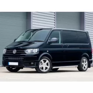 Extensie de bara frontală potrivită pentru VW Transporter, Multivan, Caravelle T5, T5.1 2010-2015, design Sportline-image-6336792