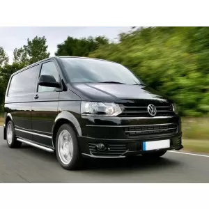 Extensie de bara frontală potrivită pentru VW Transporter, Multivan, Caravelle T5, T5.1 2010-2015, design Sportline-image-6336794