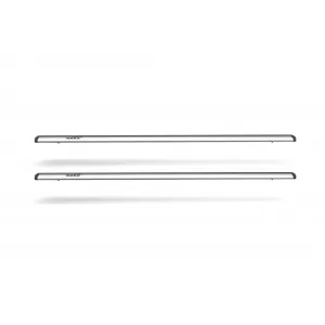 Barele de acoperiș din aluminiu potrivite pentru Hakr Wing 1800x74x29mm, gri mat, 2 bucăți-image-6336797