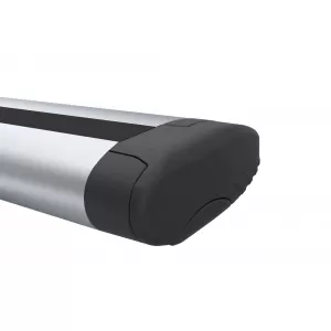 Barele de acoperiș din aluminiu potrivite pentru Hakr Wing 1800x74x29mm, gri mat, 2 bucăți-image-6336800