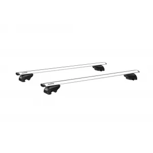 Suporturi Hakr tip 354 potrivite pentru vehicule cu șine integrate, negre, 4 bucăți-image-6336929