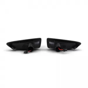 Seitenblinker geeignet für Opel Astra J 10-16 / Astra K 16+ / Insignia B 17+ / Zafira C 11-16 / Crossland X 19+ LED Dynamisch Smoke 2 Stück-image-6336993